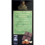 CHOCOLAT NOIR AUX NOISETTES