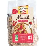 MUESLI AUX FRUITS ROUGES 500G