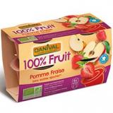 COMPOTE POMME FRAISE X4
